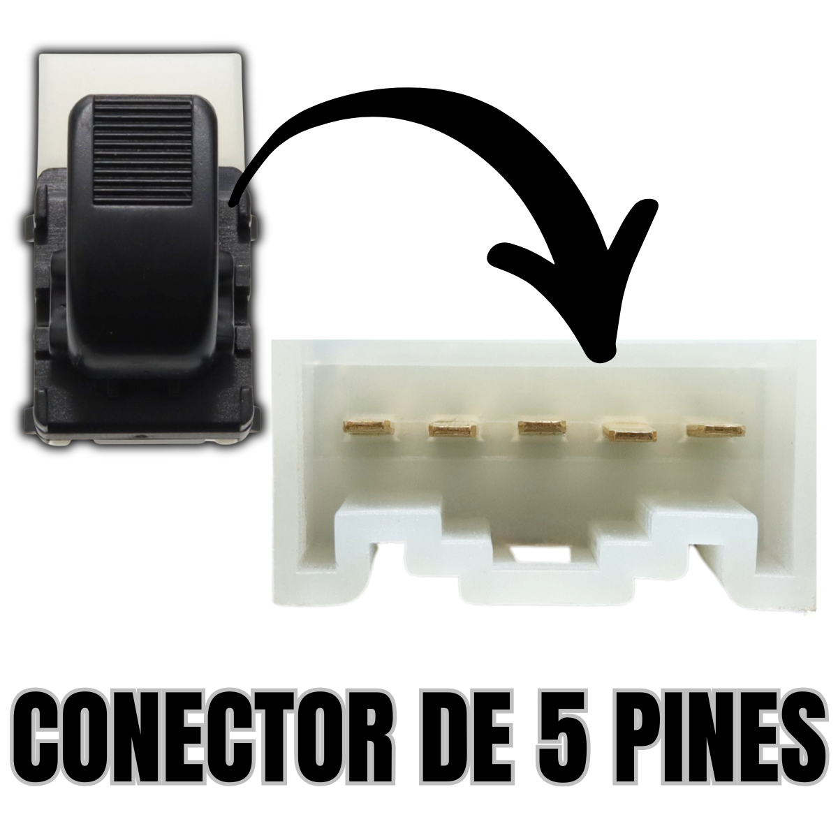 kit switch controles cristales eléctricos toyota avanza