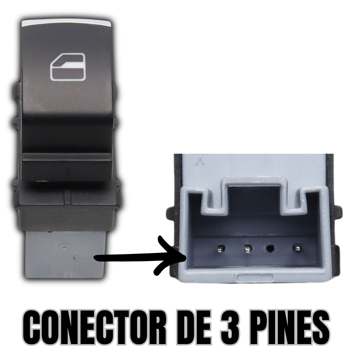 kit switch controles cristales eléctricos volkswagen bora 06-12