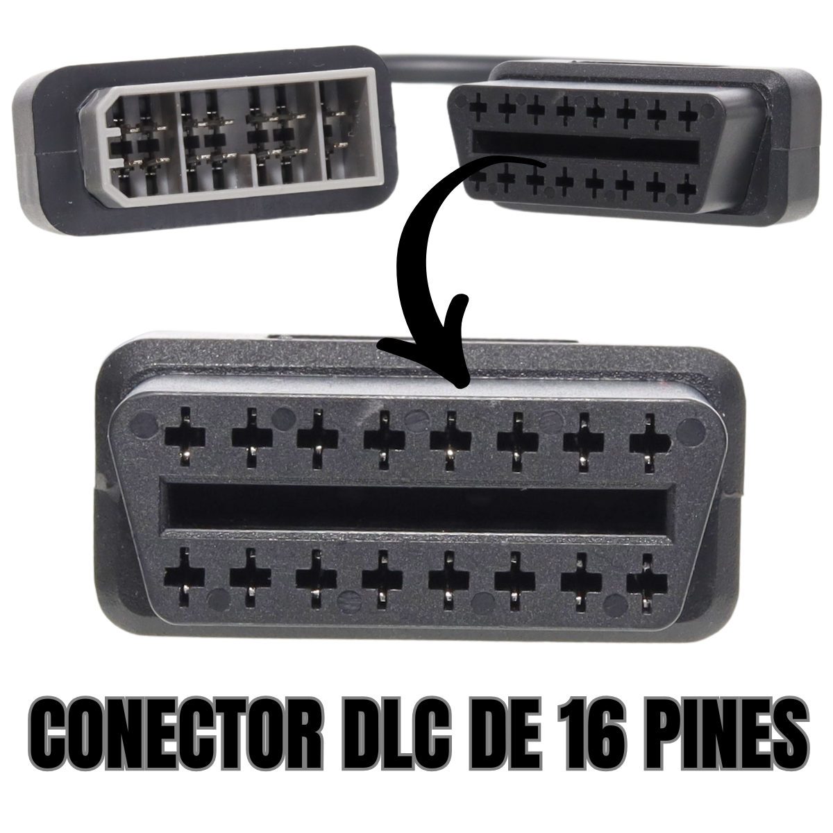 cable adaptador diagnóstico automotriz nissan tsuru obd1