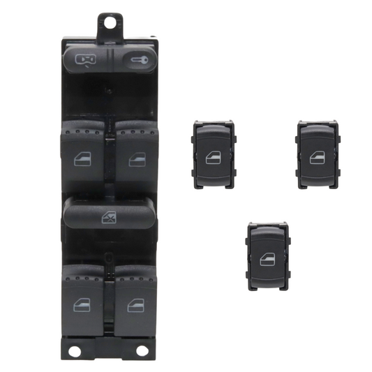kit switch controles cristales eléctricos volkswagen jetta a4 99-07