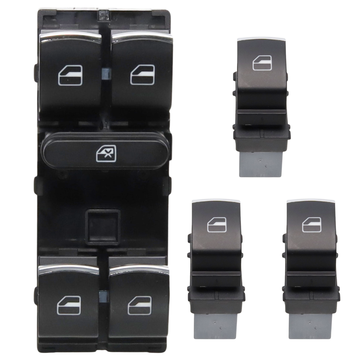 kit switch controles cristales eléctricos volkswagen bora 06-12