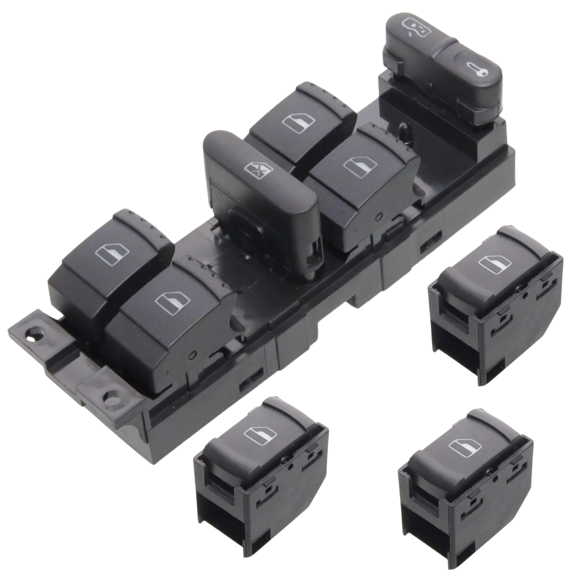 kit switch controles cristales eléctricos volkswagen jetta a4 99-07