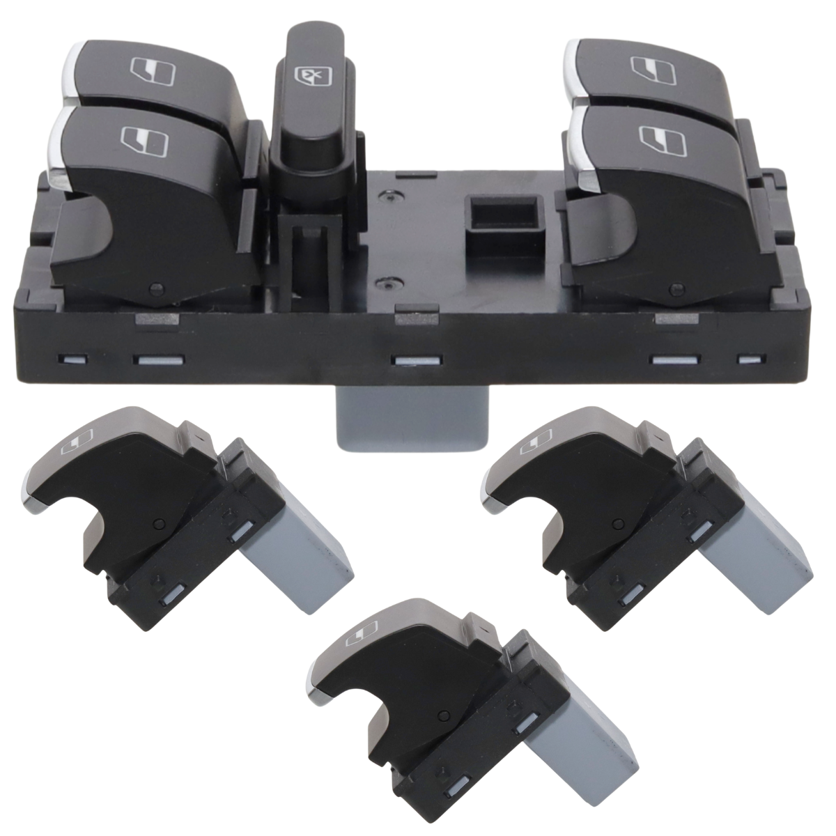 kit switch controles cristales eléctricos volkswagen bora 06-12