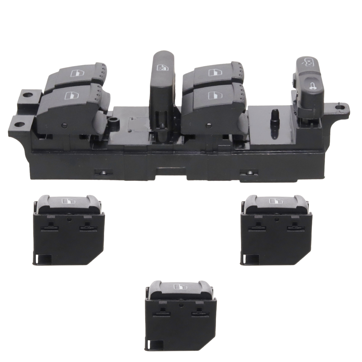 kit switch controles cristales eléctricos volkswagen jetta a4 99-07
