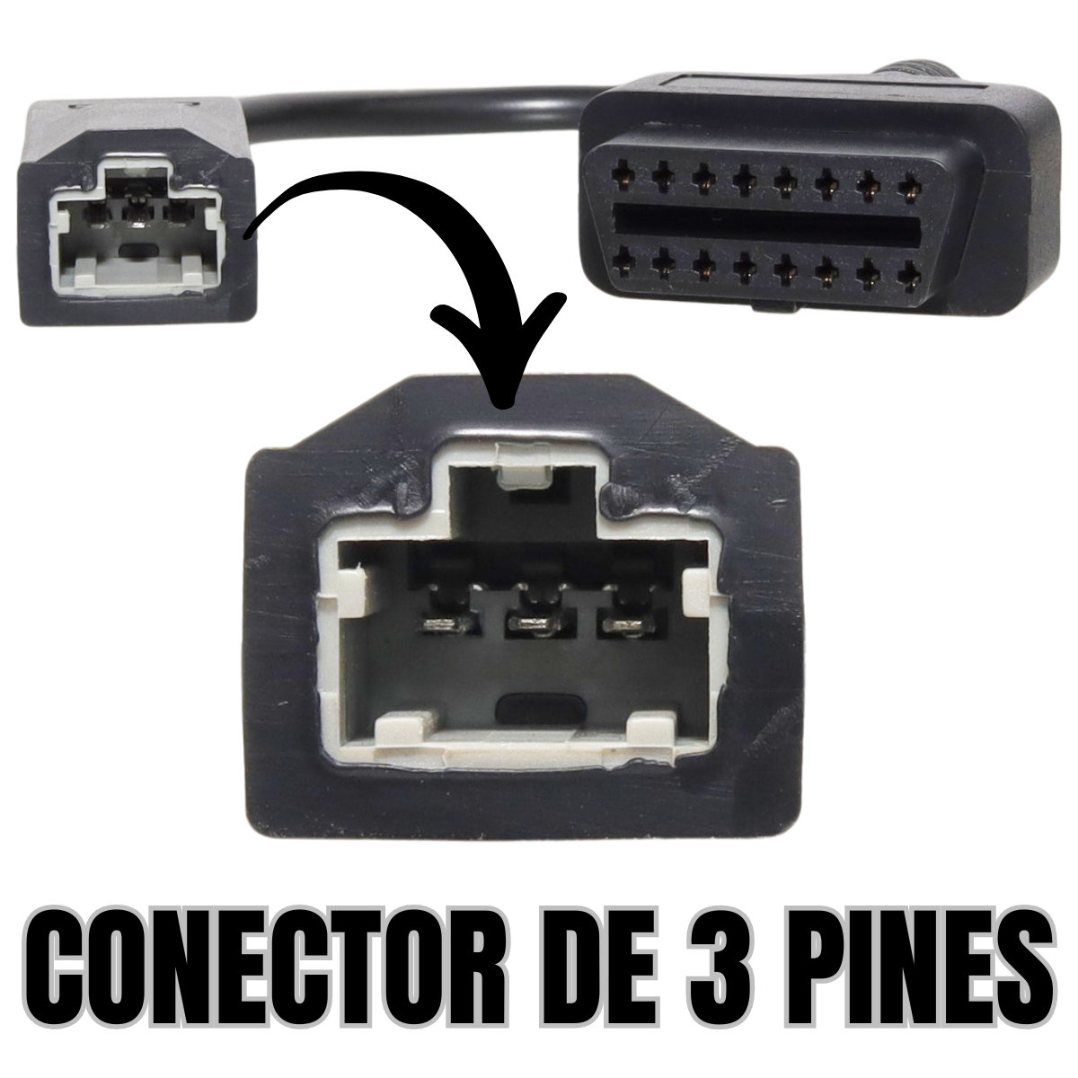 cable adaptador diagnóstico automotriz obd1 honda accord 92-02