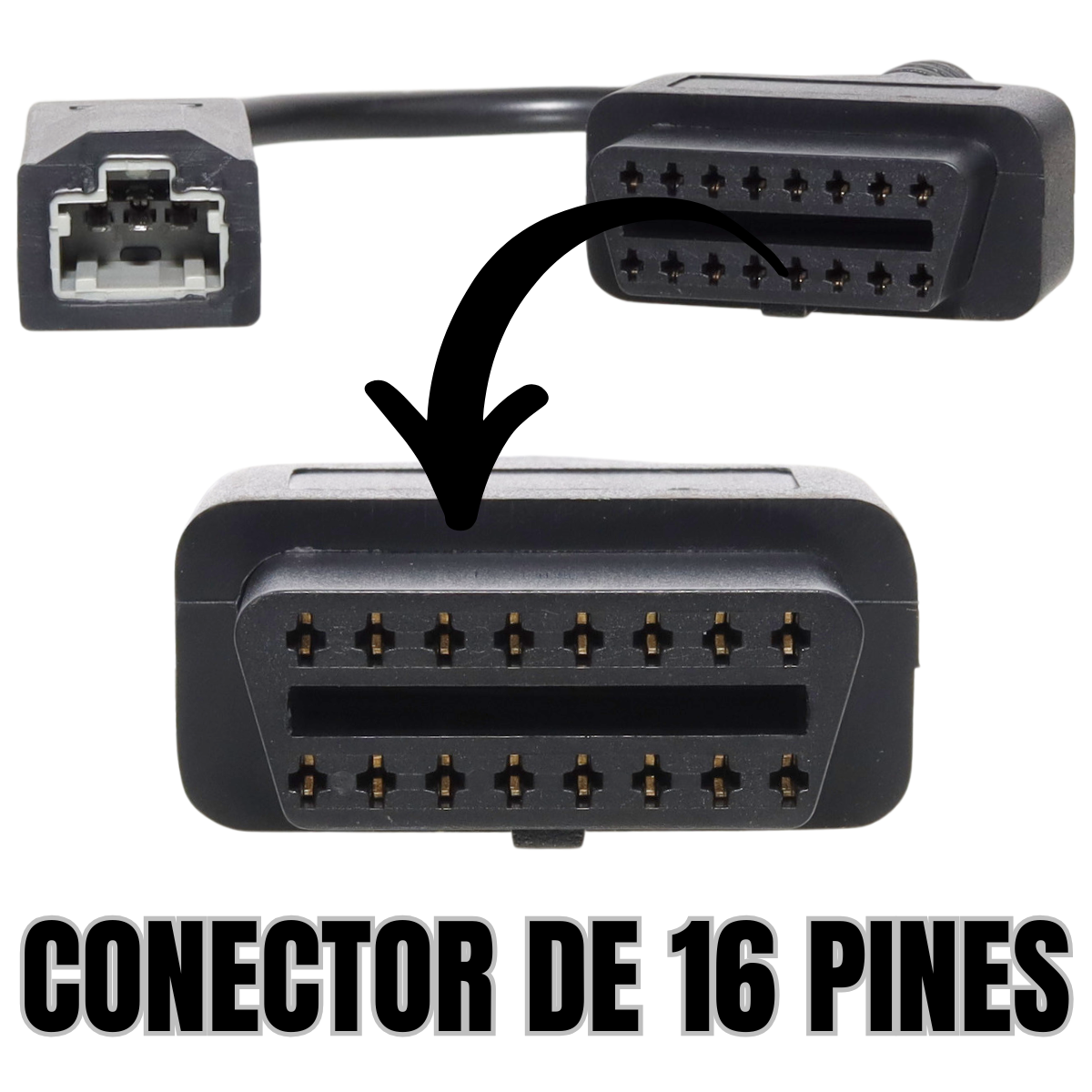 cable adaptador diagnóstico automotriz obd1 honda accord 92-02