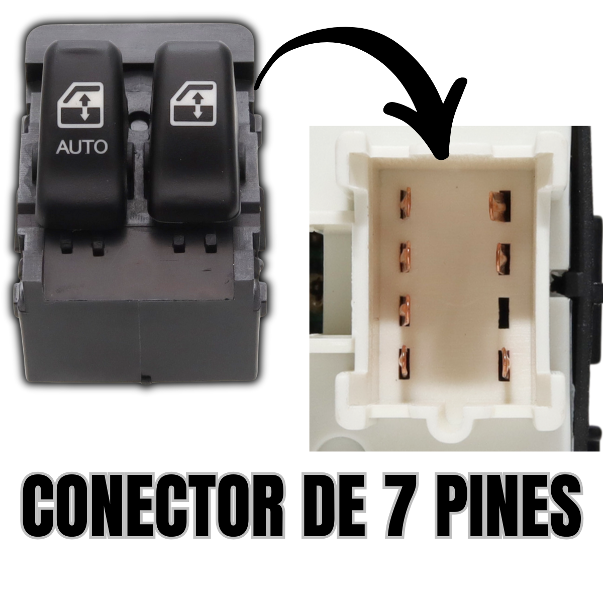 switch control maestro cristales eléctricos chevrolet venture 97-05