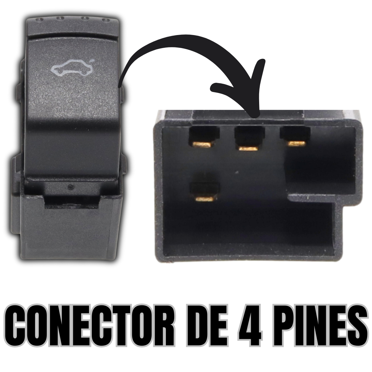 switch botón apertura cajuela gasolina volkswagen jetta a4 99-07