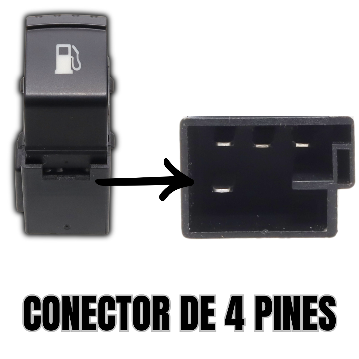 switch botón apertura tapa gasolina volkswagen jetta a4 99-07