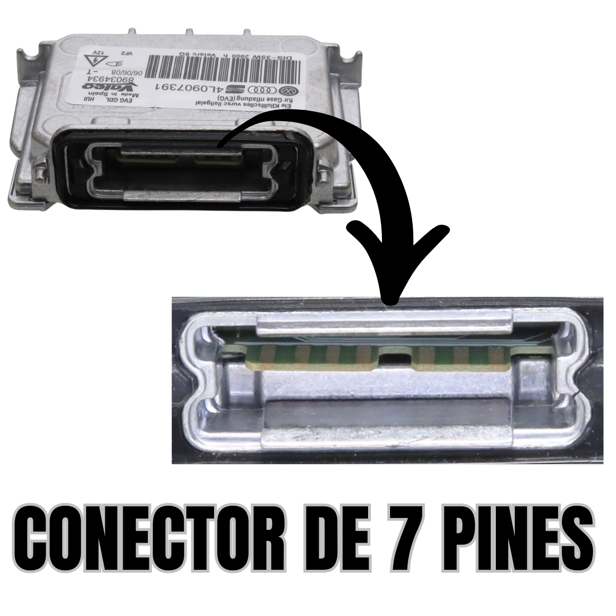 balastra valeo 6g luz xenón seat ibiza 09-17